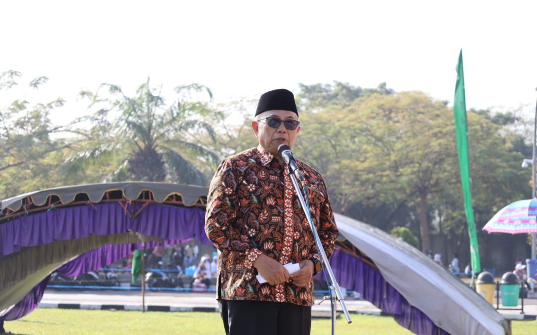 Bupati Blitar Membuka Manasik Haji Anak TK Muslimat NU Kabupaten Blitar