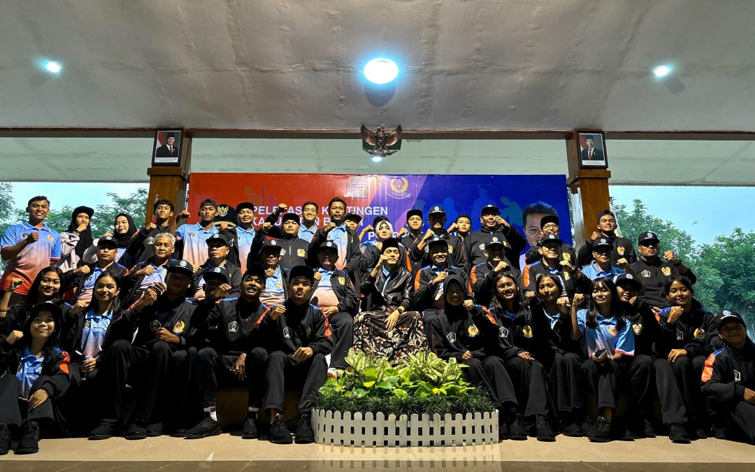 Pelepasan Kontingen Kabupaten Blitar Untuk Porprov 9 Jawa Timur