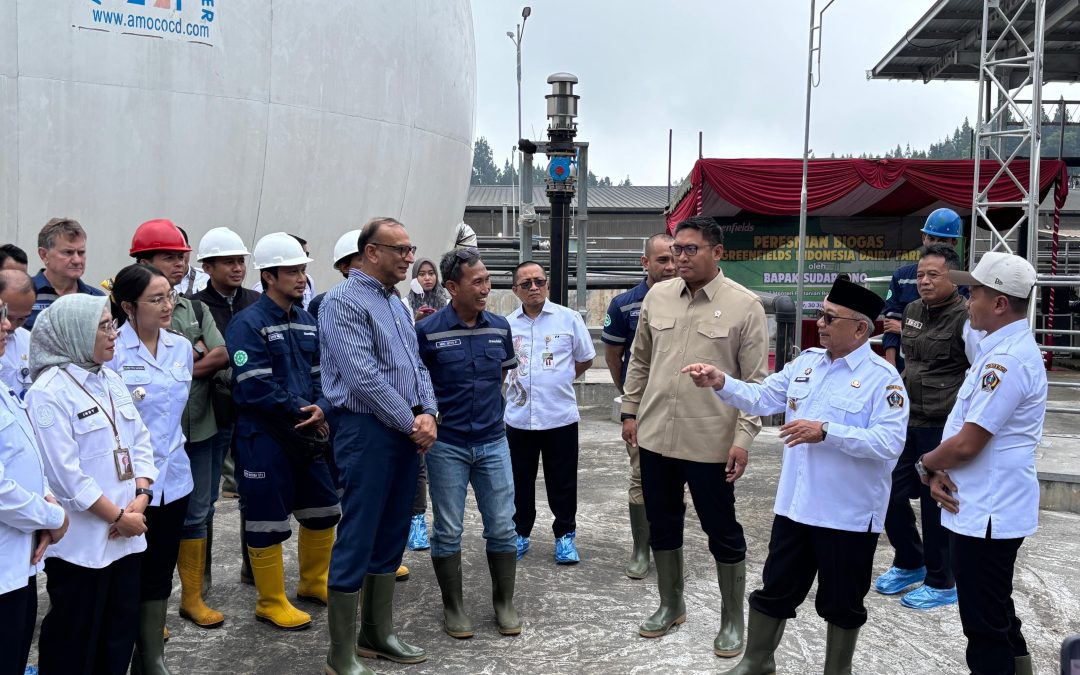 Kunjungan Kerja Wakil Menteri Pertanian Kerja ke PT. Greenfields Indonesia Dairy Farm 2 Blitar
