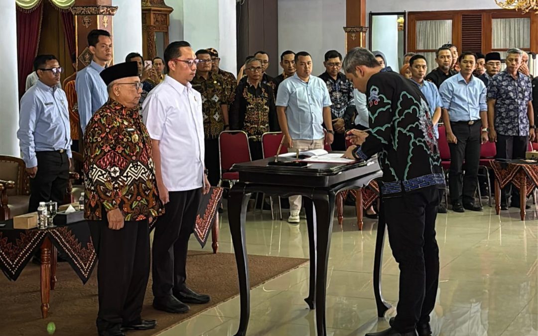 Pemerintah Kabupaten Blitar dan Kejaksaan Negeri Kabupaten Blitar Menandatangani Nota Kesepahaman Serta Perjanjian Kerja Sama