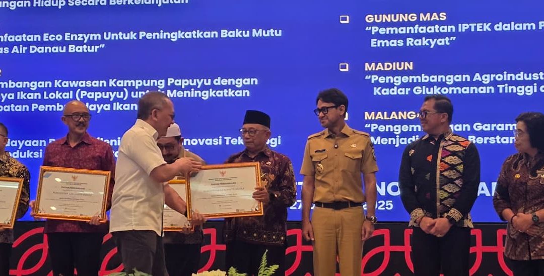 Kabupaten Blitar Raih Apresiasi BRIDA Optimal 2025 dari BRIN