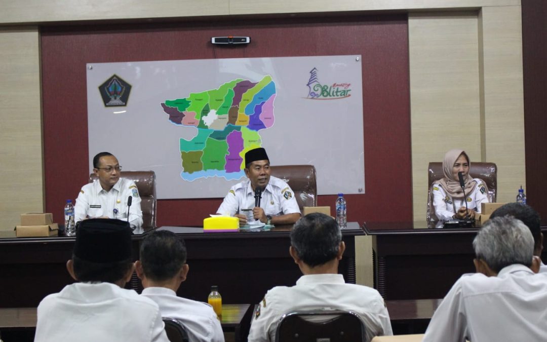 Penandatanganan PKS Replikasi Aplikasi PMI-Sakip Kabupaten Blitar