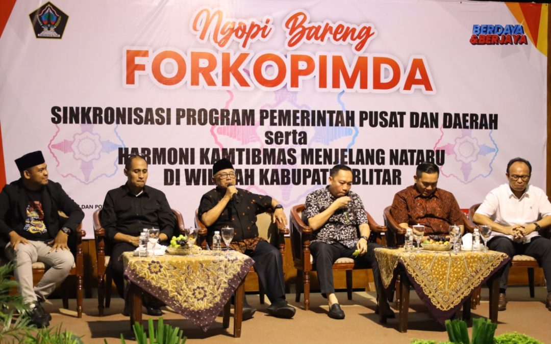 Ngopi Asik Bareng Bupati dan Forkopimda, Perkuat Sinergi Pemerintah Pusat dan Pemerintah Daerah