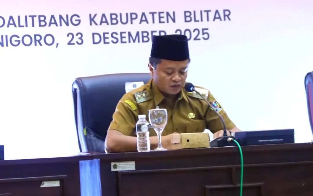Wakil Bupati Blitar Tekankan Pentingnya Sinkronisasi Perencanaan dan Pelaksanaan APBD 2026
