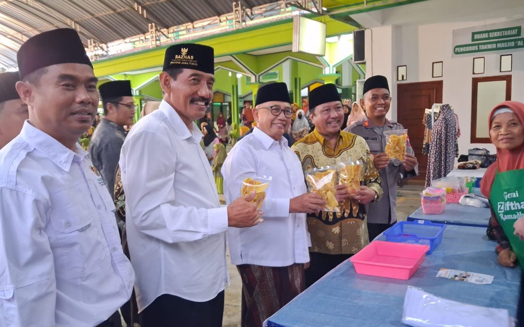 Bupati Blitar Resmi Buka Gerai Z-Ifthar atau Bazar Ramadhan 1447 Hijriah