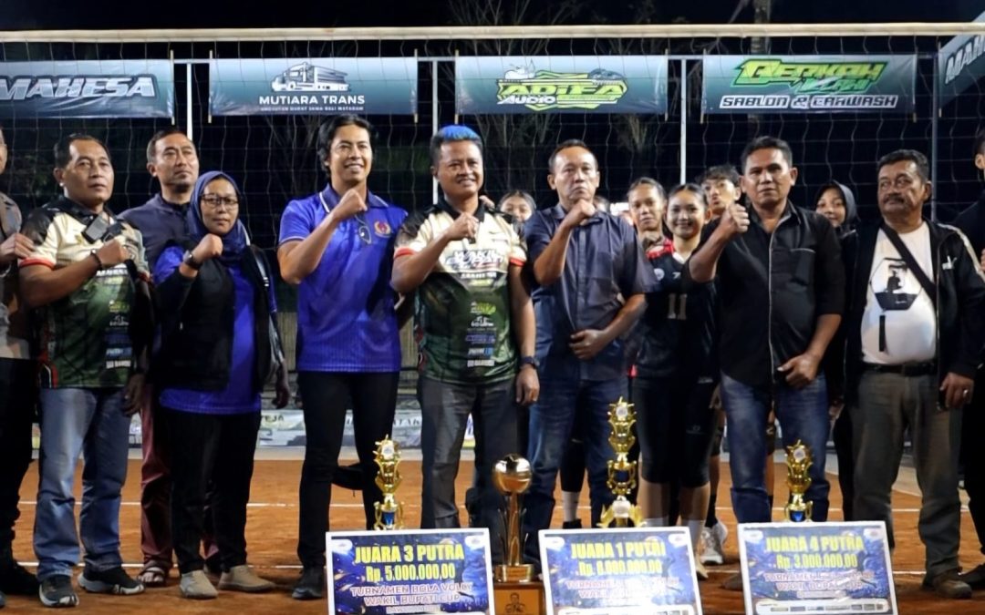 Final Kejuaraan Bola Voli Wakil Bupati Cup
