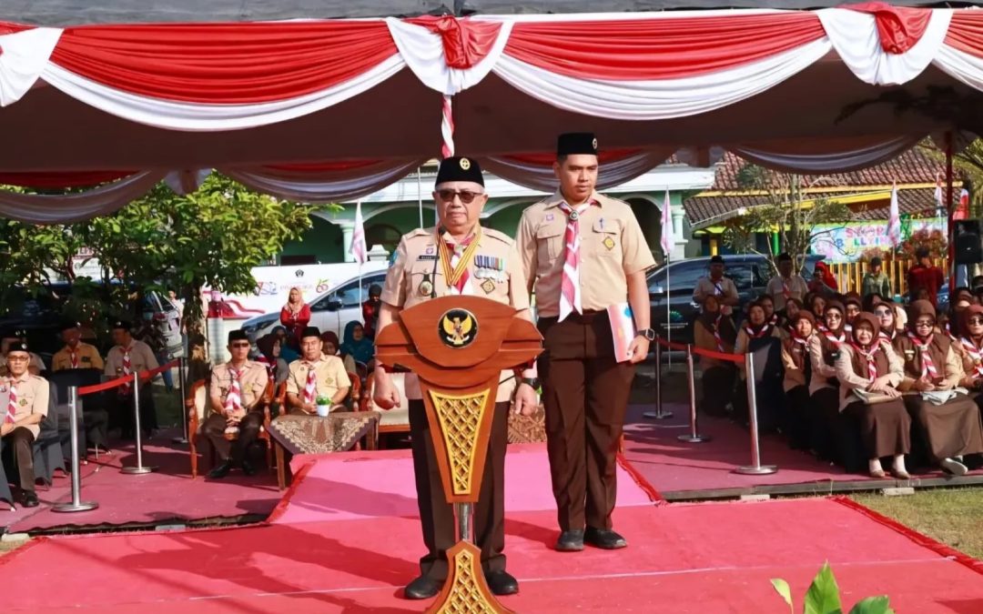 Kukuhkan Pramuka Garuda, Bupati Blitar Ajak Generasi Muda Wujudkan Blitar Berdaya dan Berjaya