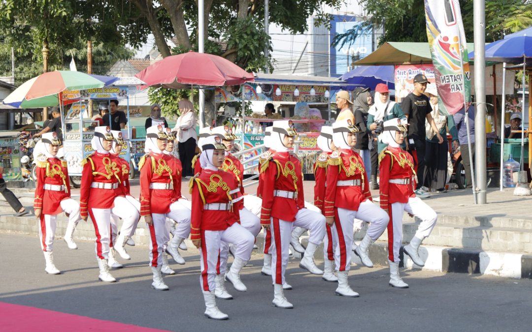 Lomba Parade Baris-Berbaris Kreasi Tingkat Pelajar se-Kabupaten Blitar