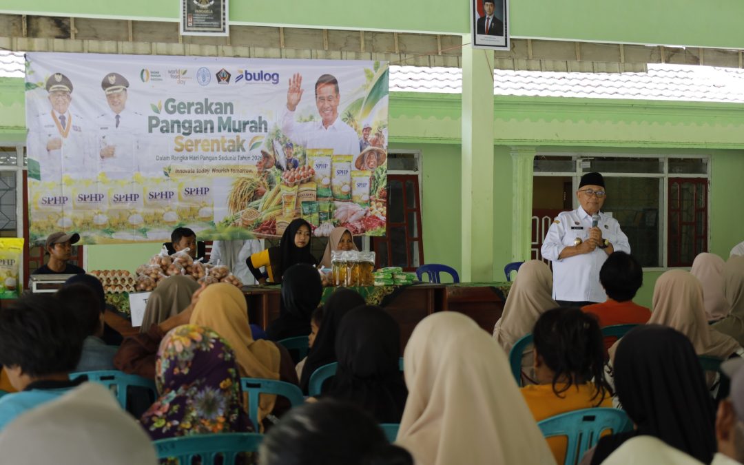 Gerakan Pangan Murah Sambang Deso di Gandusari, Bupati Blitar Dorong Akses Pangan Terjangkau dan Ketahanan Pangan Daerah